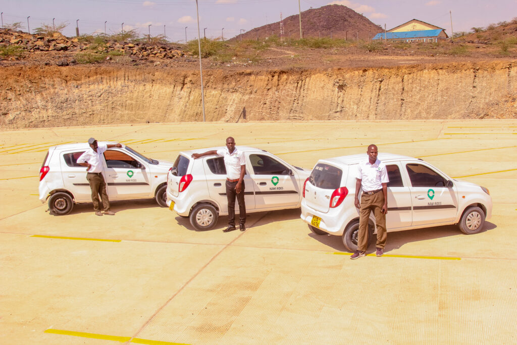 Nawi Rides vehicle in Turkana landscape